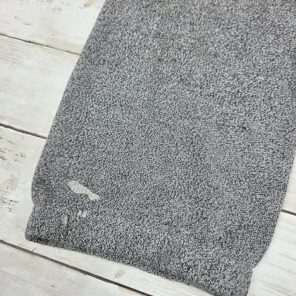 Roots Salt and Pepper Jogger Sweatpants Mens Medium Grey Marl Fleece Pockets